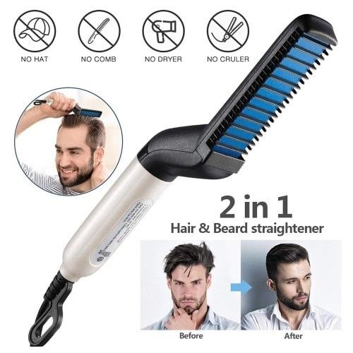 Hair Straightening Comb – Quick and Easy Hairstyle Tool for Smooth, Sleek Hair