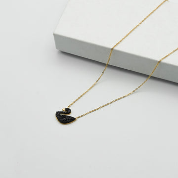 Black Swan Necklace