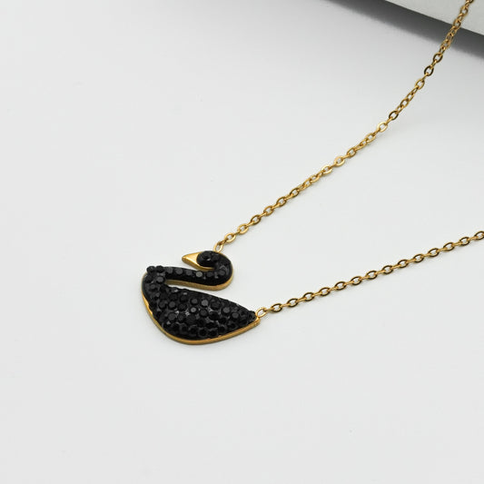 Black Swan Necklace