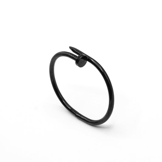 Nail Armlet Bangle (Black)