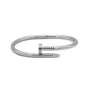 Nail Armlet Silver Bangle