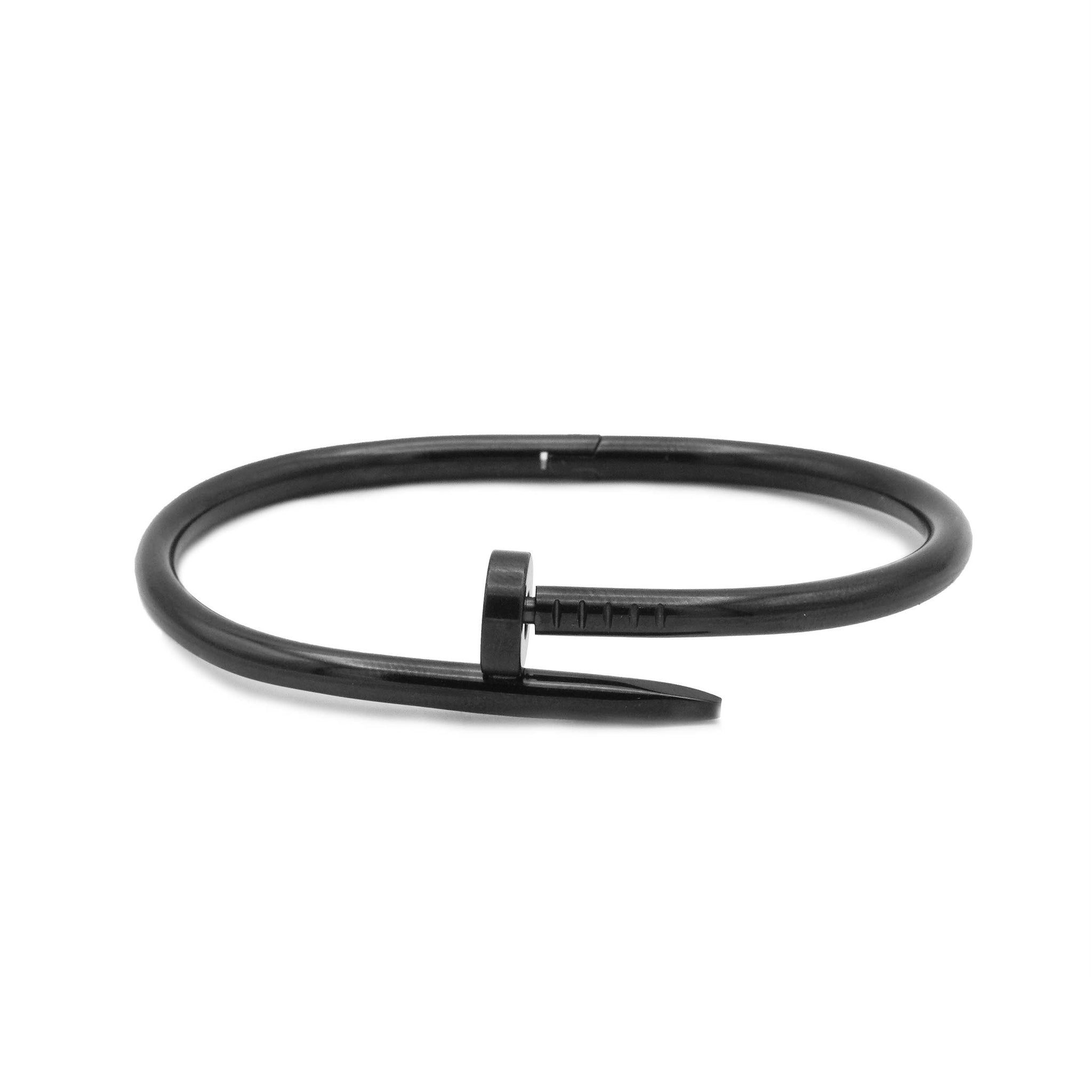 Nail Armlet Bangle (Black)