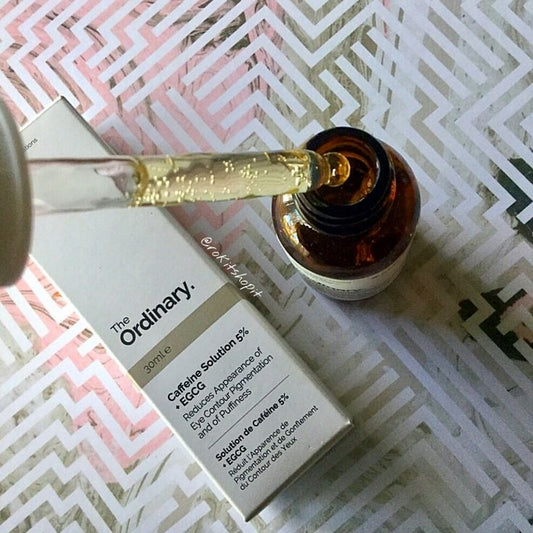 The Ordinary Caffeine Solution 5% + Egcg – 30ml (Bar Code)